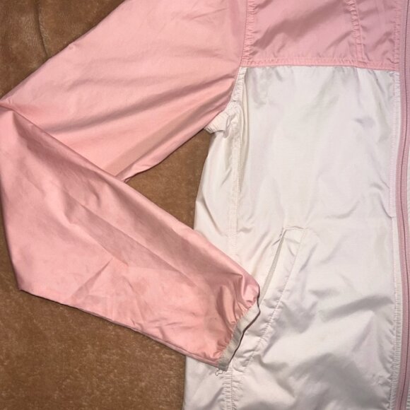 The North Face Women Small Sand Pink White‎ Cyclone Evening Light Zip Jacket (R) - Picture 2 of 7